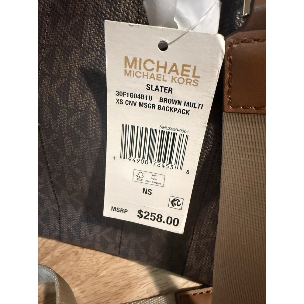 Michael Kors Multi Color Bag Mini Back Pack - Picture 6 of 6